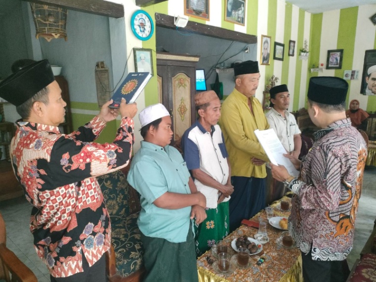 Masjid Miftahul Jannah Gunung Tugel Resmi Berstatus Tanah Wakaf