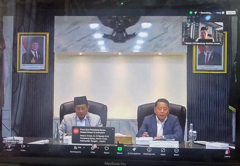 Perkuat Budaya Kerja dengan Literasi Data, ASN Kemenag Probolinggo Ikuti Breakfast Meeting Bersama Menag RI