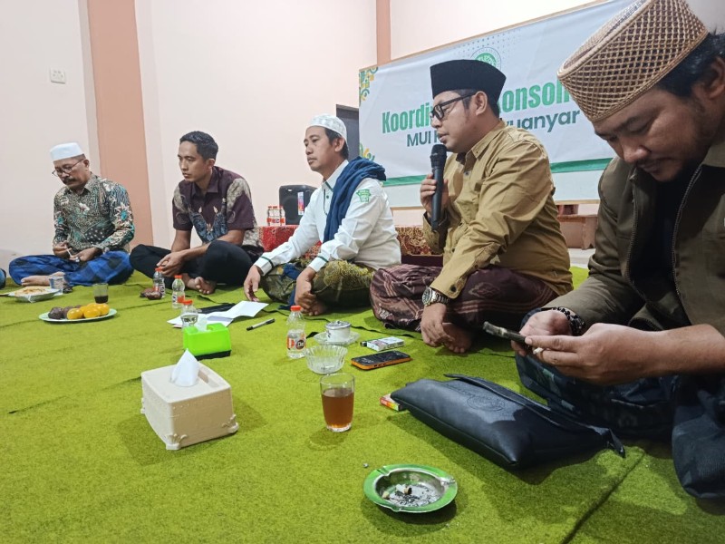 MUI Banyuanyar Gelar Konsolidasi, Kawal Tausiyah HUT RI dan Antisipasi Radikalisme