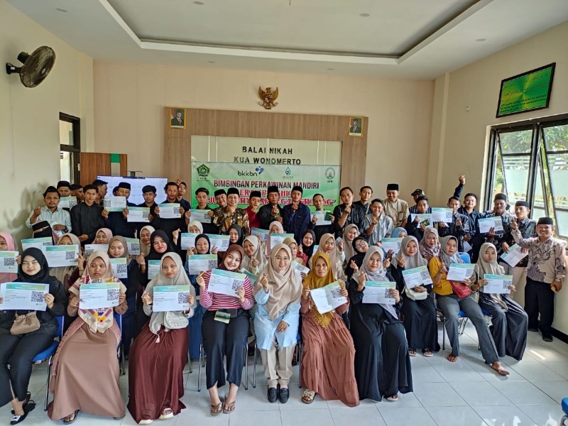KUA Pusaka Wonomerto Gelar BIMWIN Angkatan VII, Wujudkan Keluarga ‘SAE’