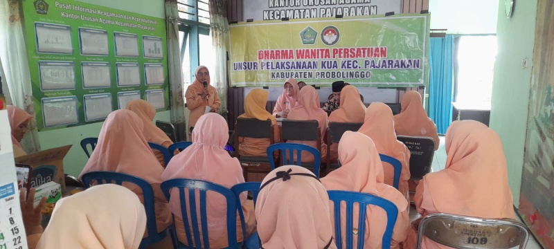 Pererat Silaturahmi dan Matangkan Tour Religi, DWP KUA Pajarakan Gelar Pertemuan Rutin Bulanan