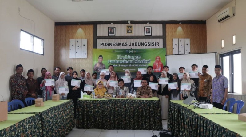 KUA Paiton dan Puskesmas Jabung Bangun Ketahanan Keluarga Melalui Bimwin