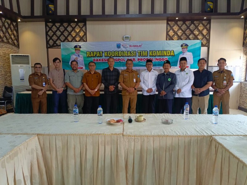 Kemenag Kabupaten Probolinggo Hadiri Rakor KOMINDA, Perkuat Sinergi Jaga Kerukunan dan Persatuan