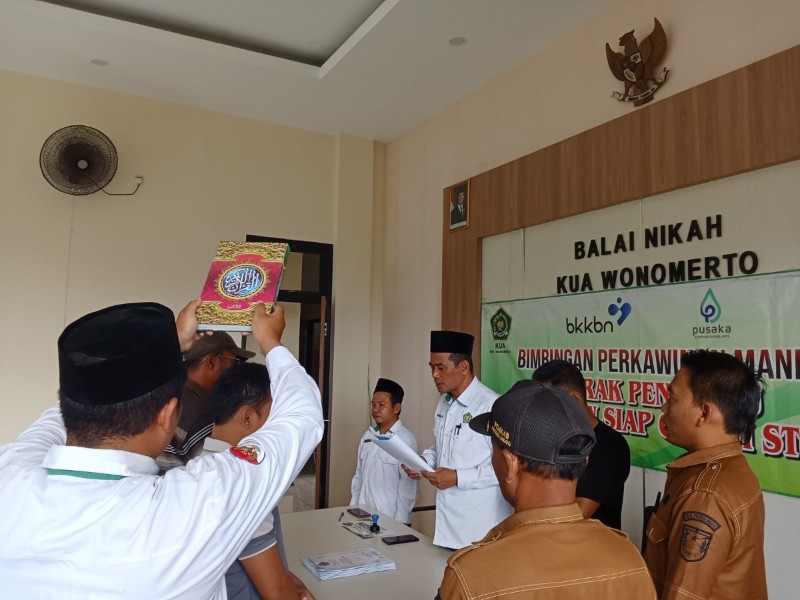 KUA Wonomerto Fasilitasi Ikrar Wakaf, Perkuat Kepastian Hukum Aset Umat