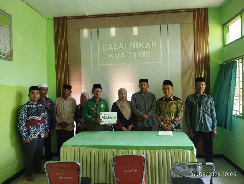 Kepala KUA Tiris; “Laporkan Jika Ada Pungli dan Gratifikasi”
