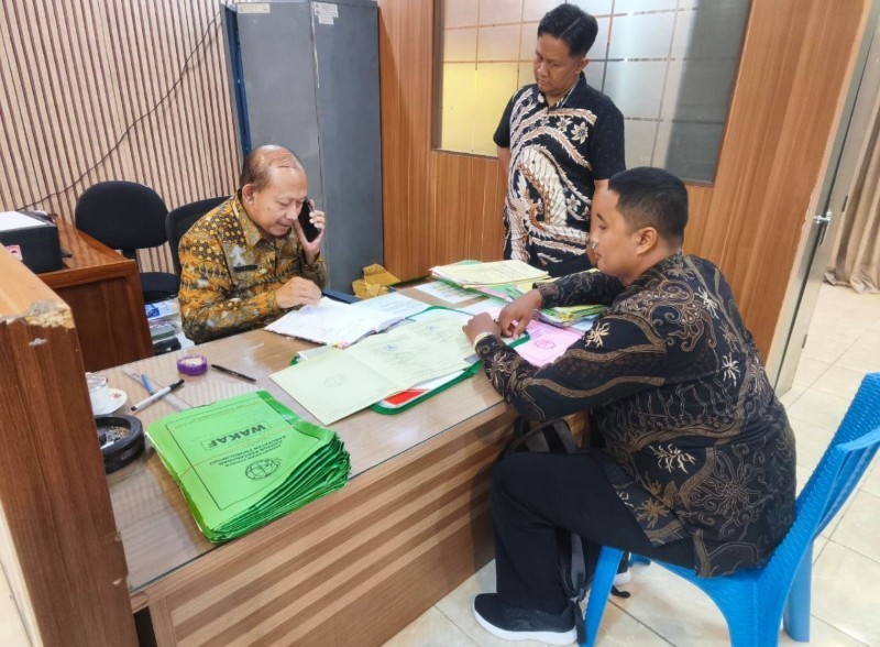 Perkuat Legalitas Aset Wakaf, KUA Dringu dan BPN Probolinggo Koordinasi Intensif