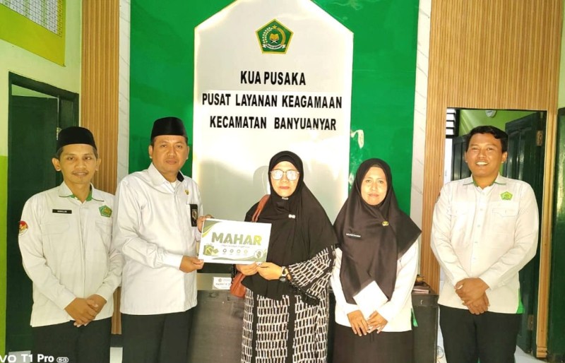 KUA Banyuanyar Perkuat Pelayanan “MAHAR”, Wujudkan Proses AIW Bersih dan Transparan