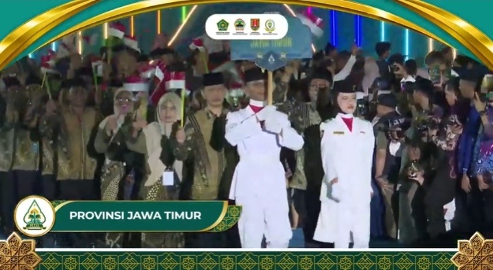 Semarak Pembukaan MTQ Nasional XXXI Bergema di Semarang, Kafilah Jawa Timur Juga Turut Hadir
