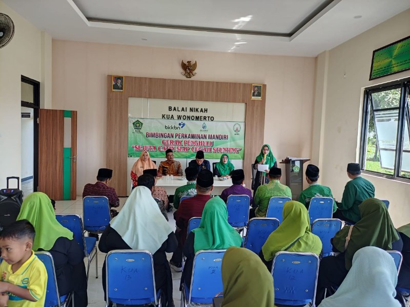 DWP UP Wonomerto Peringati Maulid Nabi, Sekaligus Gelar Pisah Sambut Kepala KUA