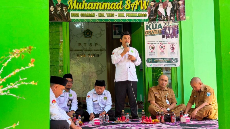 Perkuat Ukhuwah, KUA Tiris Gelar Maulid Nabi SAW dan Pisah Sambut Kepala KUA