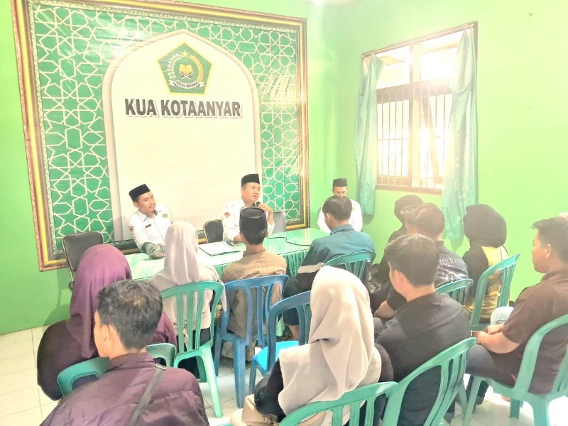 Bimwin KUA Kotaanyar, Kebahagiaan Pasanganmu Tergantung Perlakuanmu Kepada Keluargamu