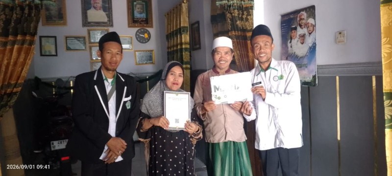KUA “JEMPOL” Bergerak, Penyuluh Antar SKT Majelis Taklim Langsung ke Masyarakat
